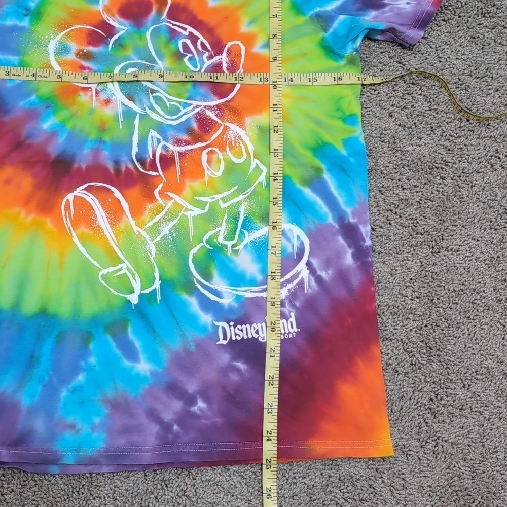 Disneyland Resort Spiral Tie Dye T-Shirt Mickey Mouse women's size Small - Picture 4 of 5